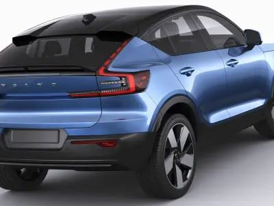 Volvo C40 Recharge 2022 3D model
