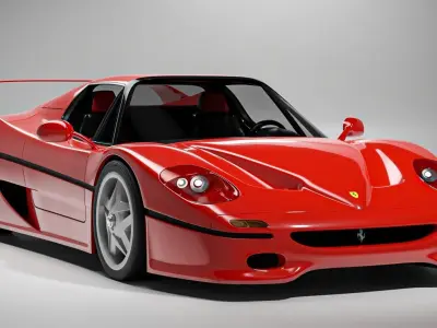 Ferrari F50 1995 3D model 3D model
