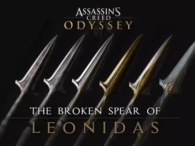 Broken Spear of Leonidas All level 1-6 included all model 3D Model Collection