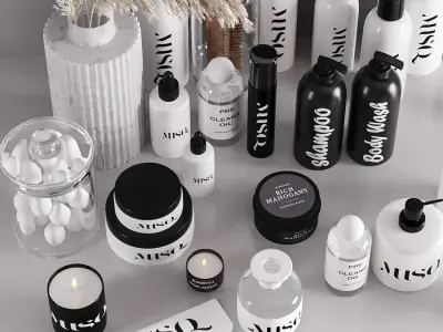 Bathroom accessories05 3D model