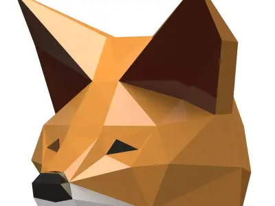 Metamask Low-poly 3D model