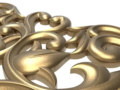  decorative pattern ready for 3D printing 3D model 39