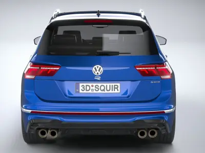 Volkswagen Tiguan R Allspace 2022 3D model