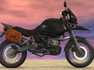 Sport Bike Vehicle 3D model