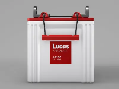 Lucas Appliance Battery 3D model