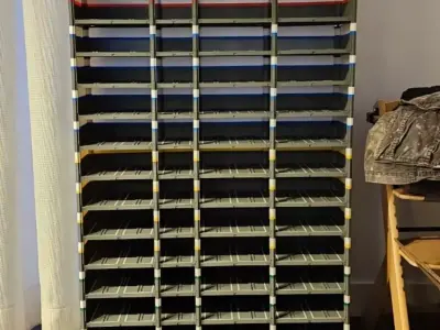 Modular Parking Display for 132 Slot Cars Storage and Exhibition 3D print model