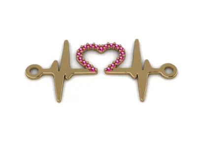 Heart Pendant 3D print model