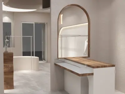 Clothing Shop 1 3D model