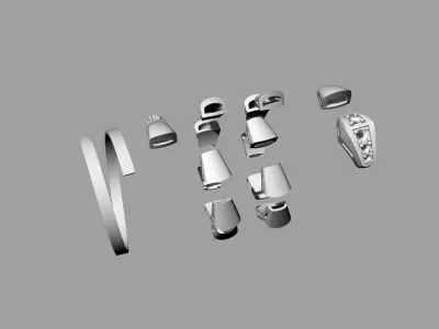 Bvlgari Snake Serpenti Ring  3D print model