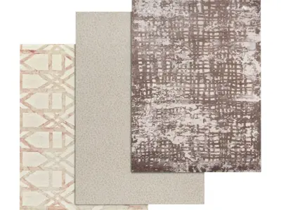 Rug Set 668 3D model