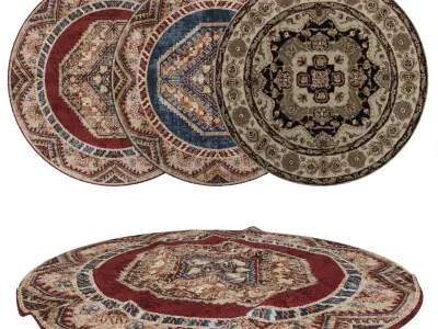 Rugs No 394 Low-poly 3D model