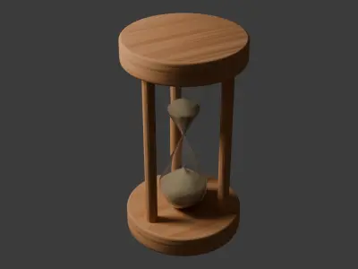 Hourglass 3D model