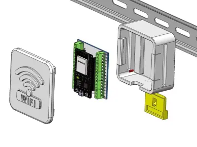 Esp32case 3D print model