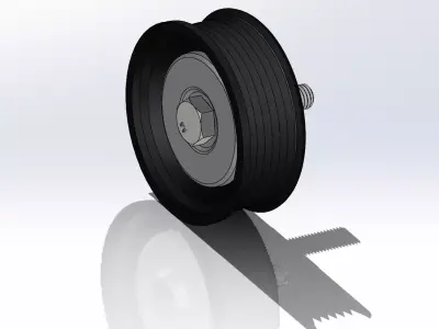 Dayco 89171 Idler Pulley Assembly 3D model