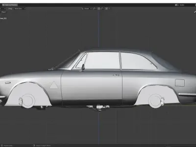 Alfa Romeo GTA 1965 3D model