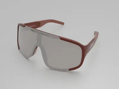 POC Aspire sunglasses rigged game-ready Low-poly 3D model