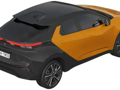 Toyota C-HR 2024 3D model
