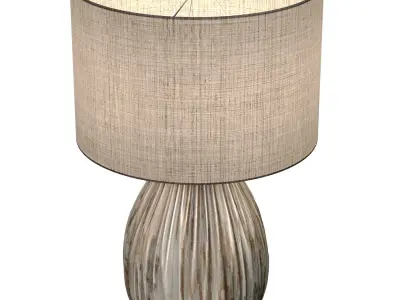 Rustic Provence European Table Lamp Dakota Table Lamp 3D model