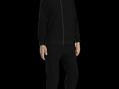 Male tracksuit 3D model
