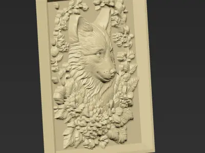 Wolf Cub A133 3D print model