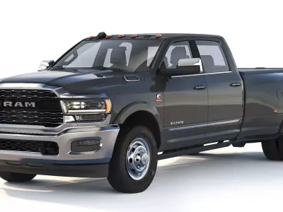 Dodge Ram 3500 HD Limited 2019 3D model