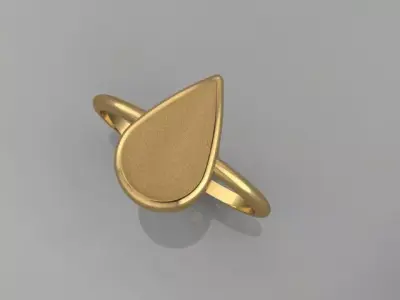 DROP RING 3D print model