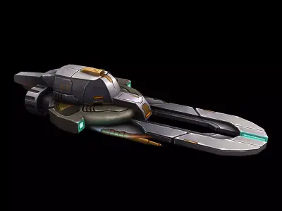 X Battleship 03 3D model