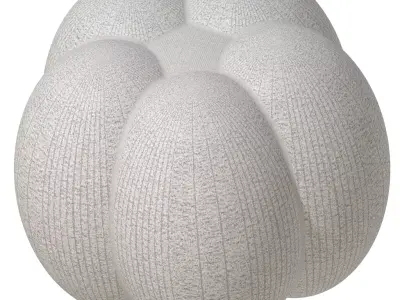 Exquisite Cushion Seater 3D print model