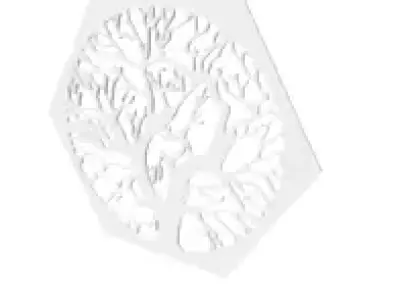 TREE COASTER OR WALL DECOR  Free 3D model