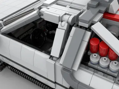 Lego Toys  sedans  cars sports cars 3D model