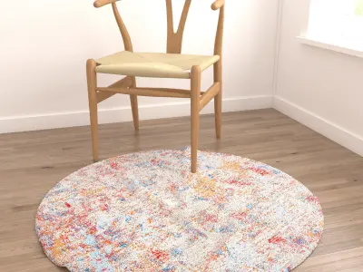 Rugs No 650 Low-poly 3D model