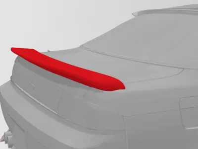 SuperMade Style wing for RC  3D print model