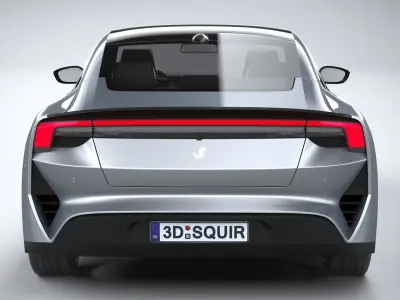 Generic Sedan v1 2025 3D model