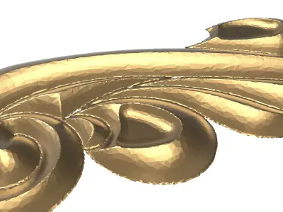  decorative pattern ready for 3D printing 3D model 135