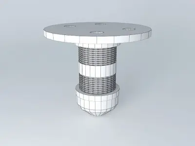 Pipe leg Free 3D model