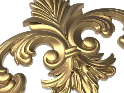  decorative pattern ready for 3D printing 3D model 224