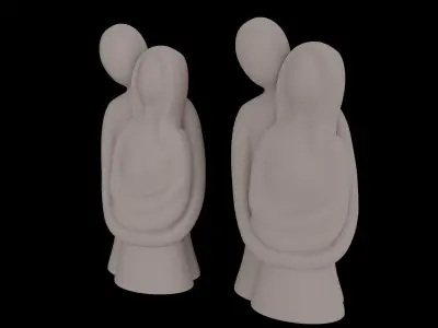 Love Sculpture Home Decoration Valentines Day Gift 3D print model