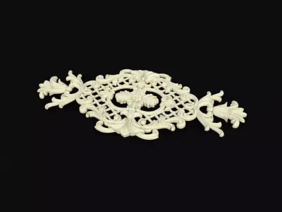 dekor ornament 3D model 10