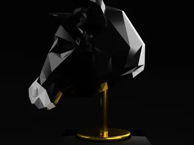 Poly Bull Free 3D model