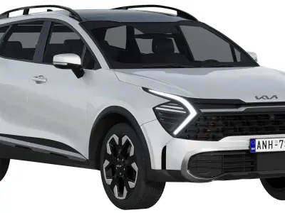 Kia Sportage 2022 3D model