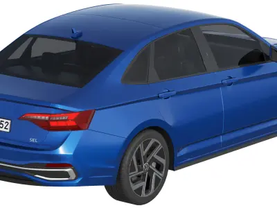 Volkswagen Jetta 2022 3D model