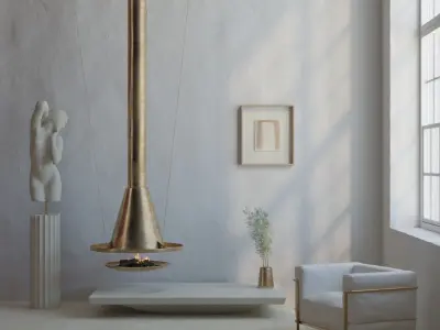 Full Scene - Instagram Style Interior Design  3D model