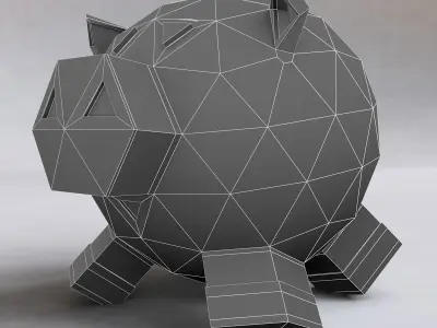 Pottery Pig Karina s Pig 3D model