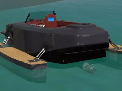 Kormaran K7 - High Poly 3D model