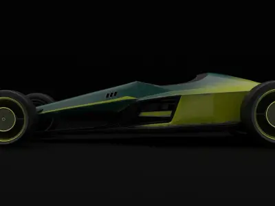 Trackmania car Low-poly 3D model