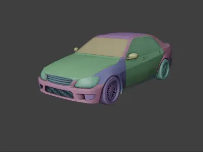 Lexus is300 3D model