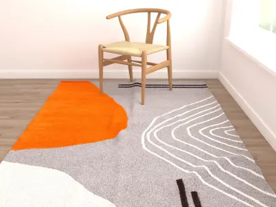 Rugs No 875 Low-poly 3D model