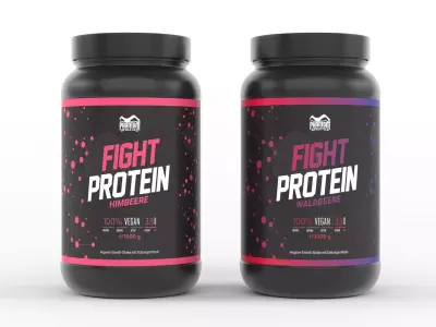 Protein Powder 3D model