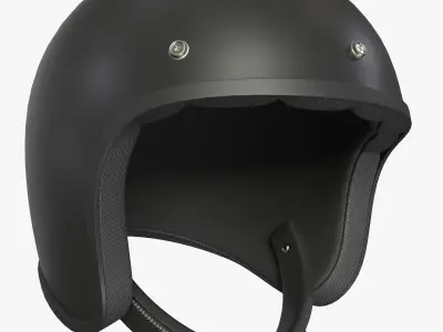 Motorcycle helmet 3D model shop