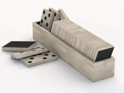  Jayson Home Bone Dominoes 3D model